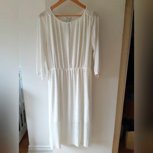 Babaton soft white dress - Picture 1 of 5